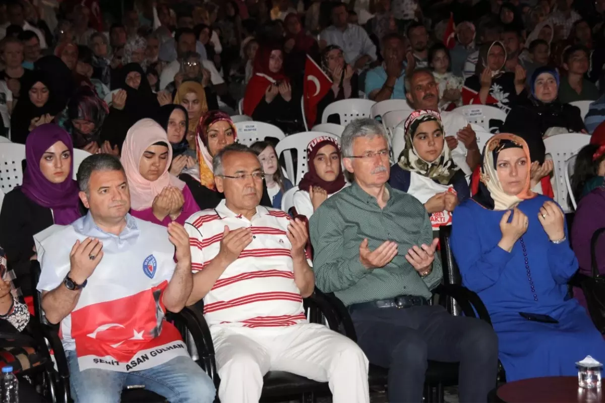 15 Temmuz Anma Etkinlikleri ve Demokrasi Nöbeti Sona Erdi