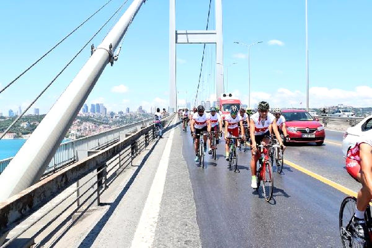 250 Bisikletli İstanbul\'dan Niğde Bor\'a 800 Km Pedal Çevirdi