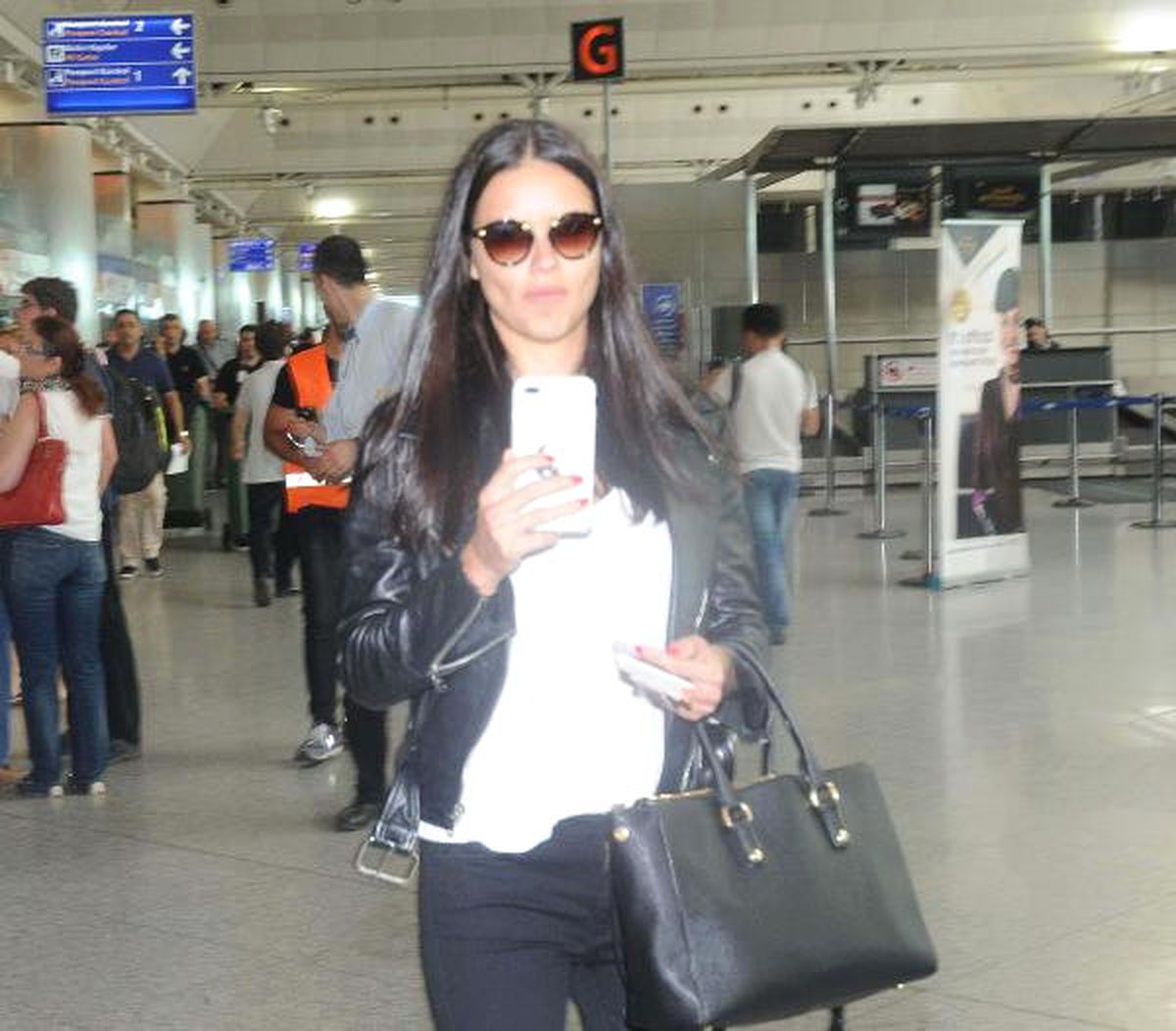 Adriana Lima ABD\'ye Yalnız Gitti