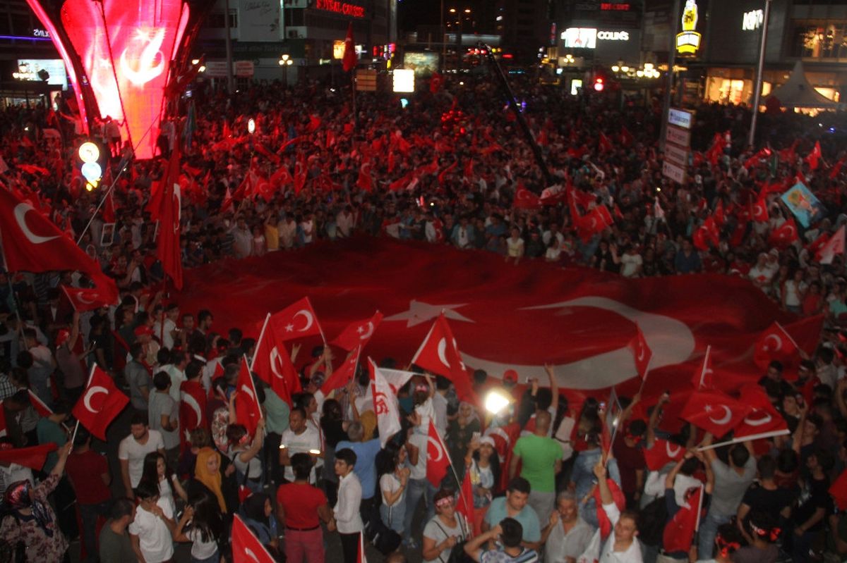 Ankara\'da 15 Temmuz Coşkusu