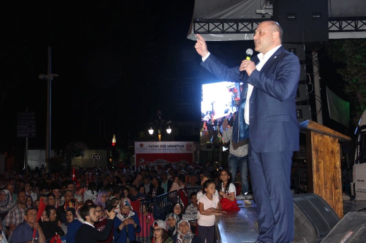 Başkan Ali Çetinbaş: Fetö\'yü De, Verdikleri Zararları da Asla Unutmayacağız, Unutturmayacağız