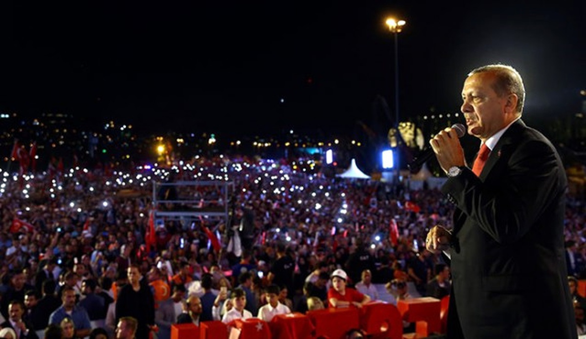 Erdoğan 15 Temmuz Şehitler Köprüsü\'nde Konuştu, Şehitler Makamı\'nın Açılışını Yaptı