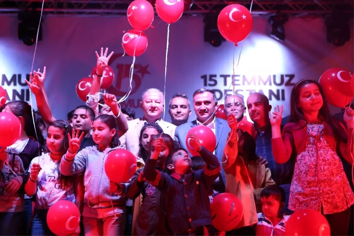 Develi\'de 15 Temmuz Demokrasi ve Milli Birlik Günü Kutlamaları Başladı