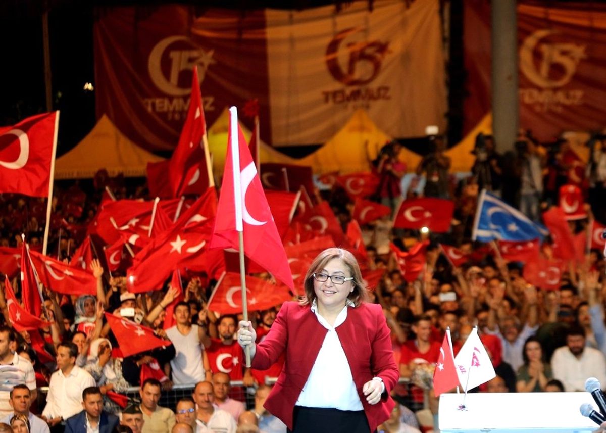 Gaziantep\'te 15 Temmuz Coşkusu