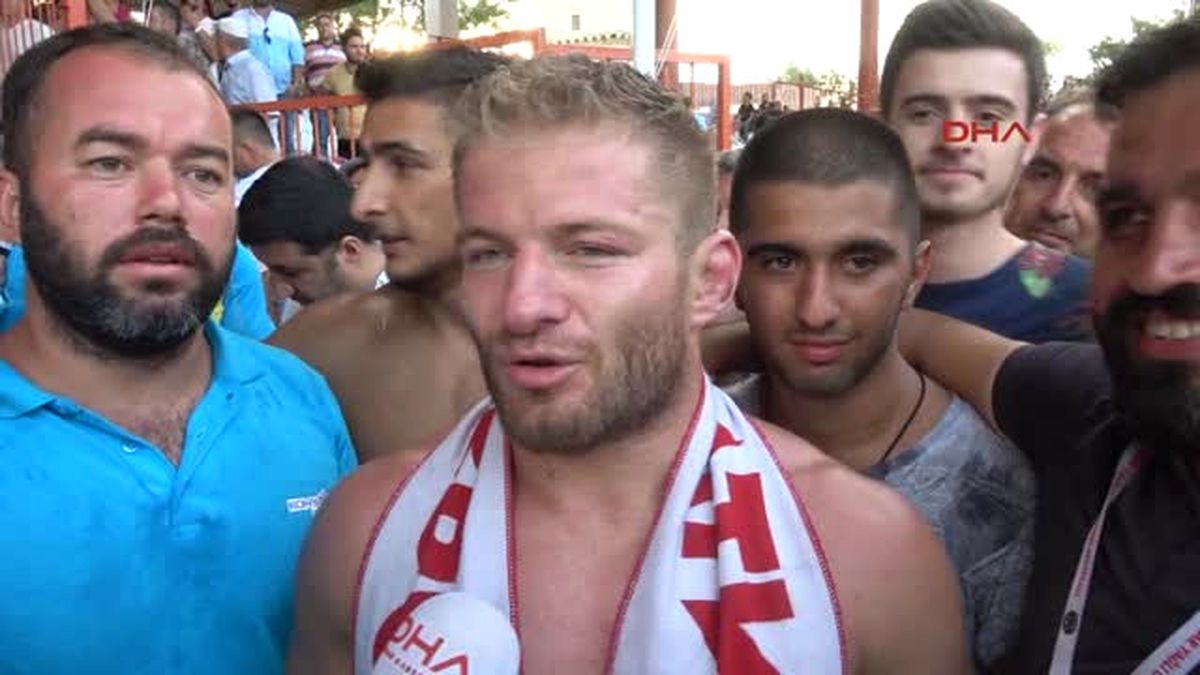 Kırkpınar\'da Başpehlivan Balaban