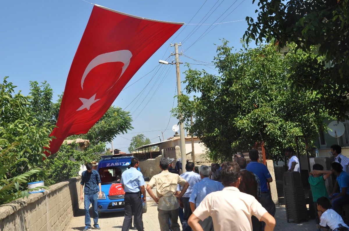 Konya\'ya Şehit Ateşi Düştü