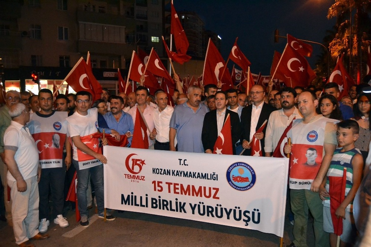 Kozan\'da 15 Temmuz Şehitlerini Anma, Demokrasi ve Milli Birlik Günü Etkinlikleri