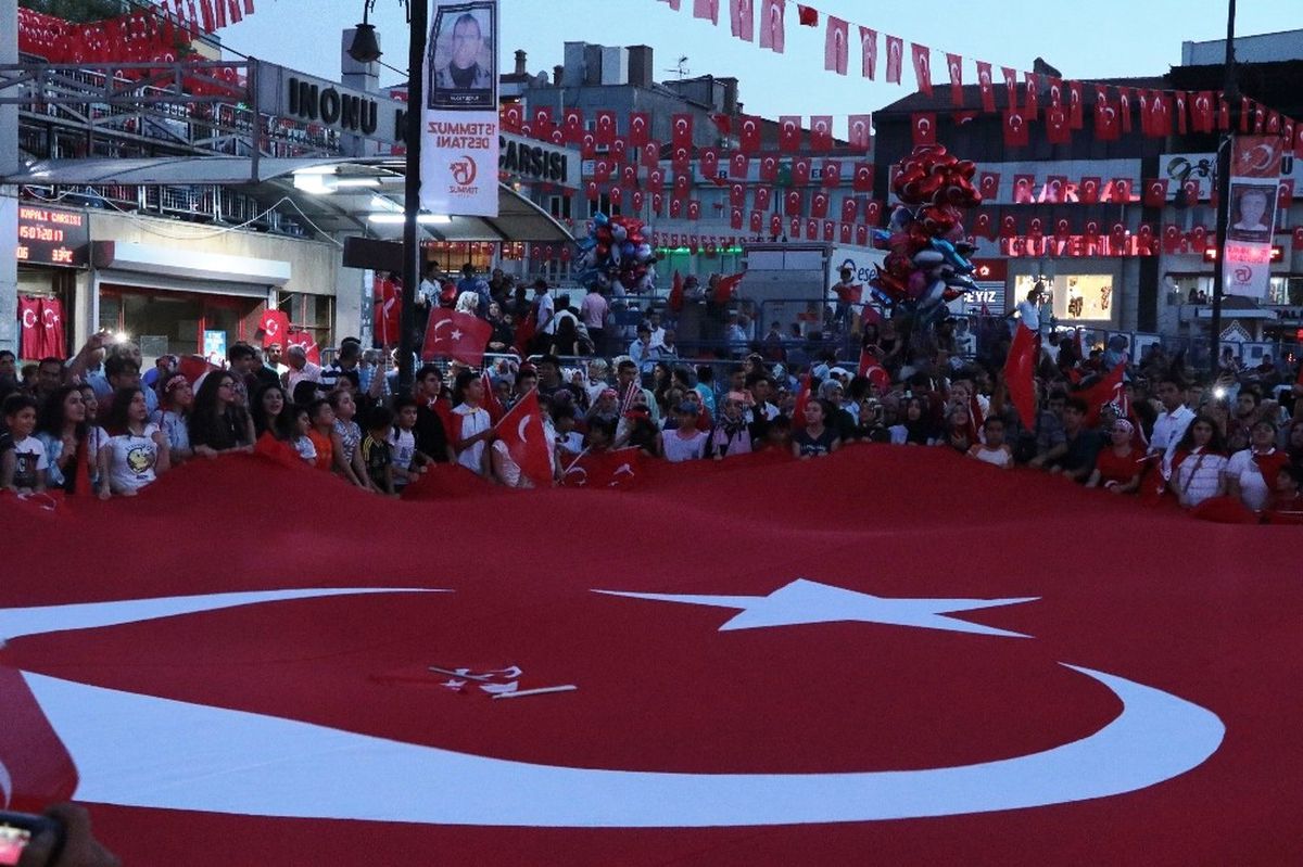 Malatya 15 Temmuz\'un Yıl Dönümünde Meydanlarda