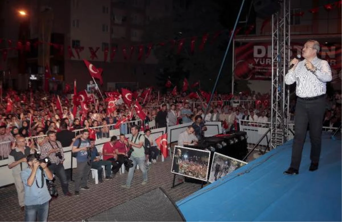 Nevşehir\'de Demokrasi Yürüyüşü