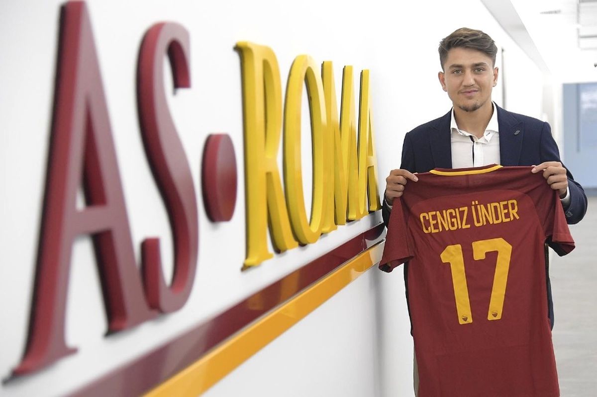 Roma, Cengiz Ünder ile 5 Yıllık Sözleşme İmzaladı
