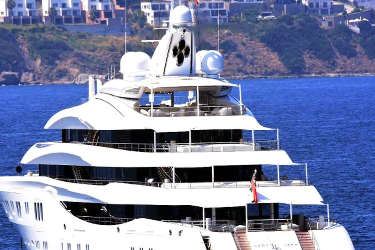 Rus İşadamı Machkevitch\'in Yatı Bodrum\'da
