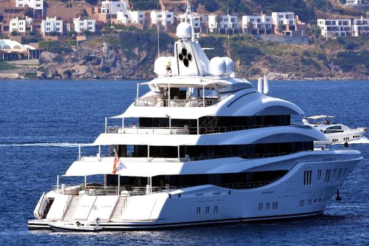 Rus İşadamı Machkevitch\'in Yatı Bodrum\'da