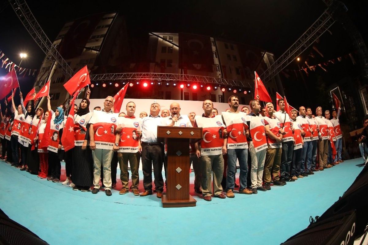 Samsun\'da 15 Temmuz Nöbeti