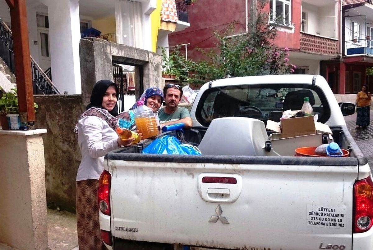 Vatandaşlardan Geri Dönüşüme Destek