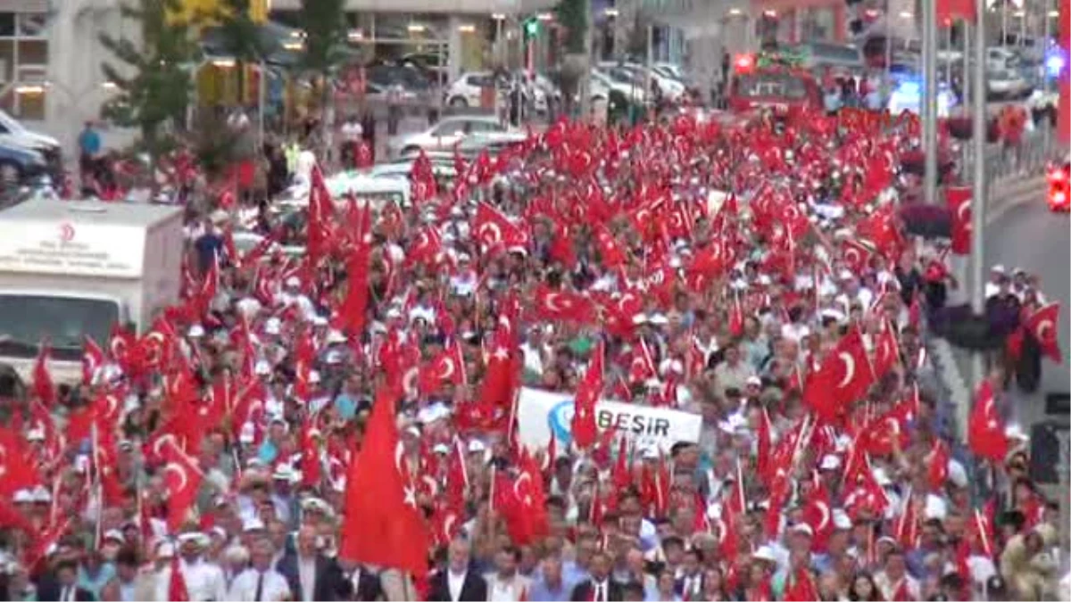 Zonguldak, Bartın ve Kastamonu\'da 15 Temmuz Yürüyüşü