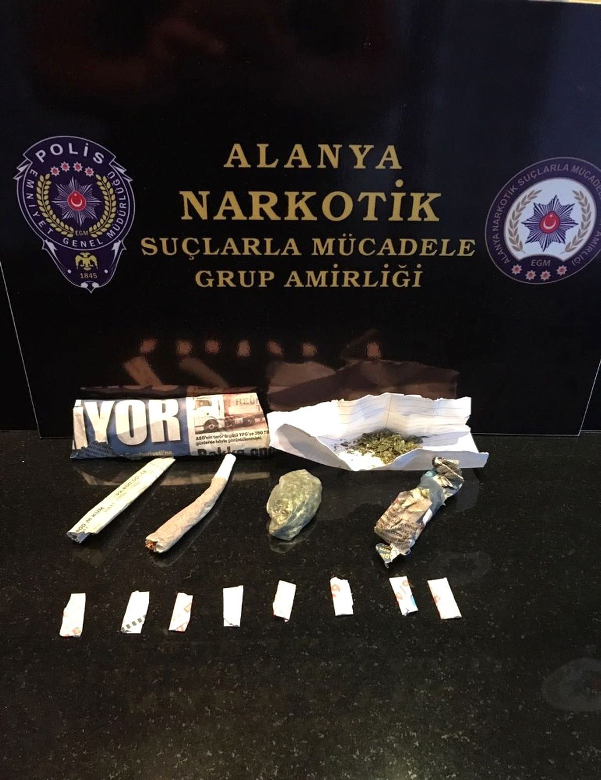 Alanya\'da Uyuşturucu Satışına 2 Tutuklama