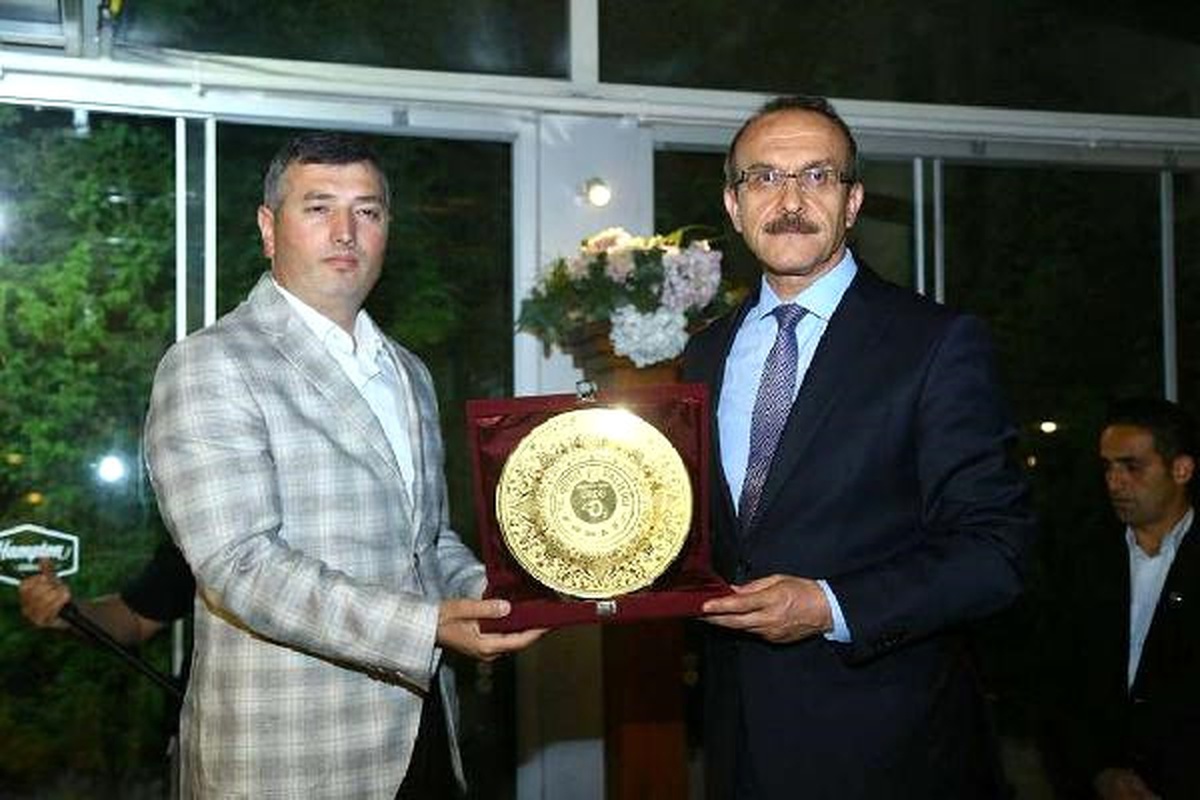 Başsavcı Ahmet Çiçekli\'ye Veda Yemeği