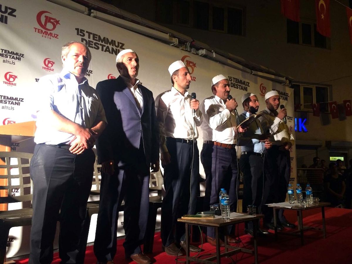 Bitlis\'te \'Demokrasi\' Nöbeti