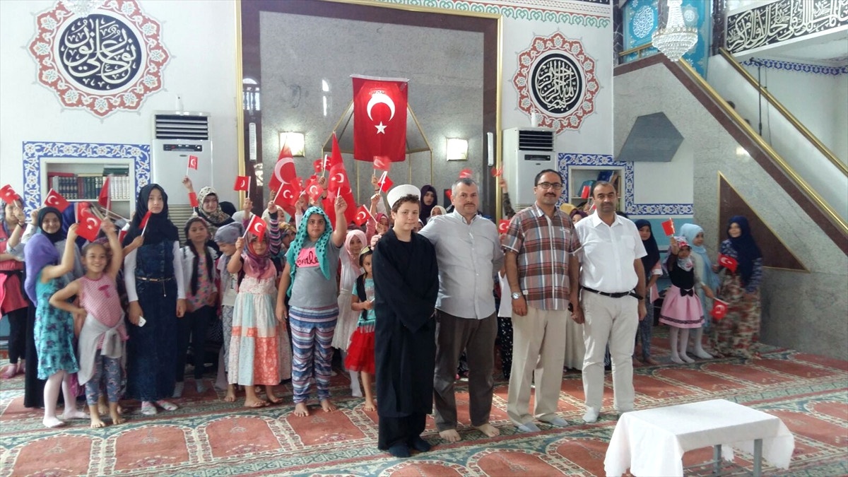 Gemlik\'te Yaz Kur\'an Kurslarında 15 Temmuz Etkinlikleri