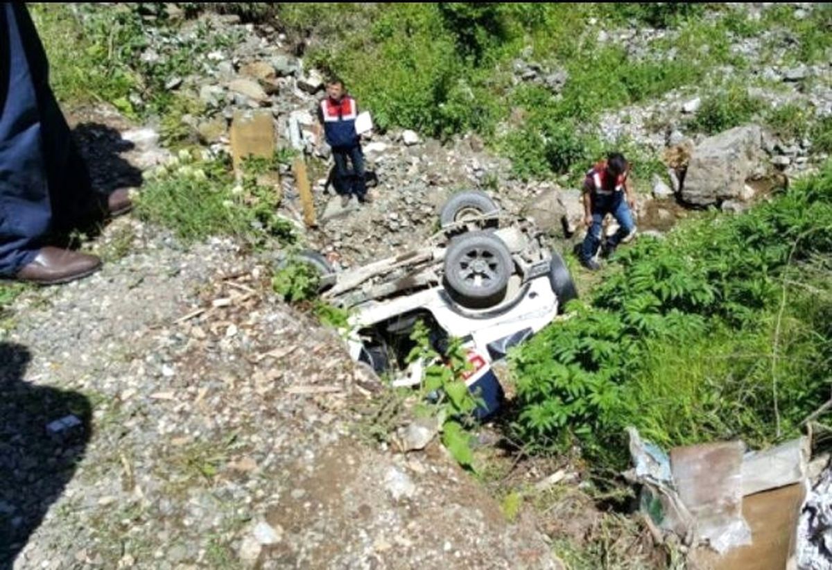 Giresun\'da Trafik Kazası 1 Ölü 2 Yaralı