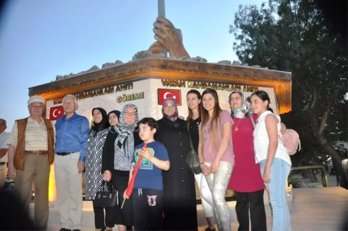 Göreme Vatan Kahramanları Anıtı Törenle Açıldı