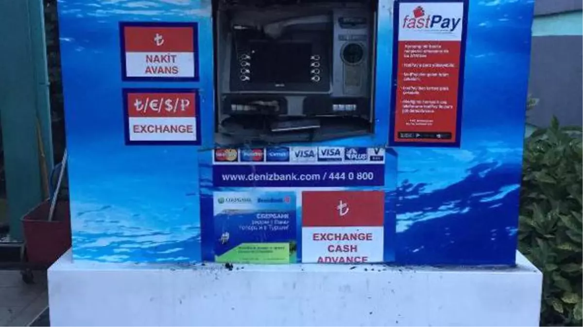 Havalimanı Apronunda Atm Cihazı Yandı