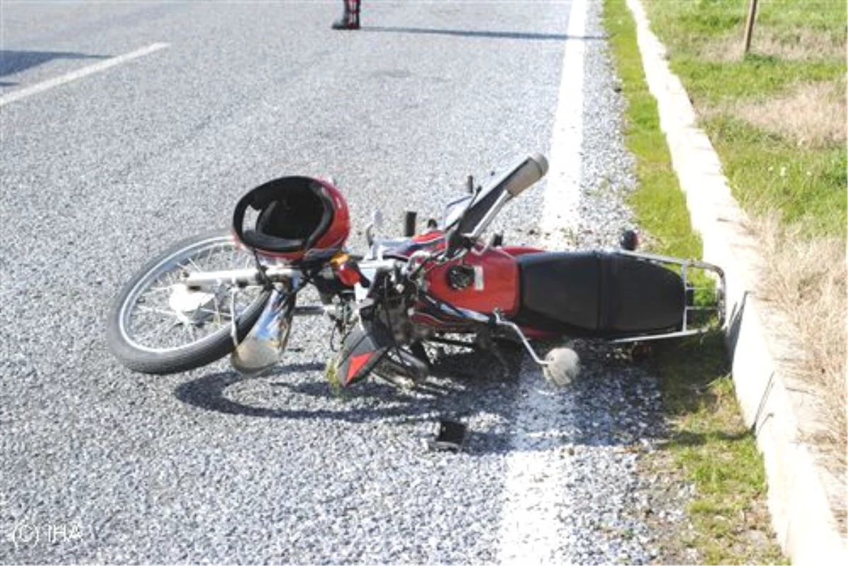 Karabük\'te Motosiklet Kazası: 1 Yaralı