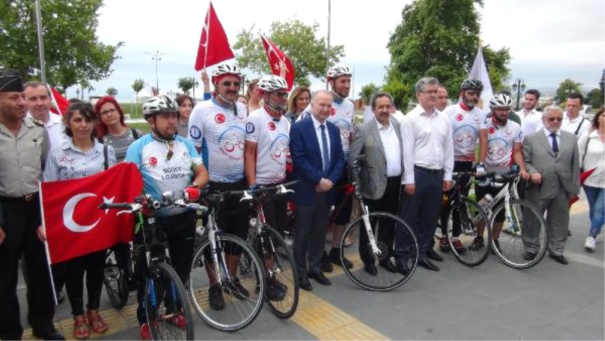 Konya\'dan Çanakkale\'ye 15 Temmuz Şehitleri İçin Pedal Çeviriyorlar