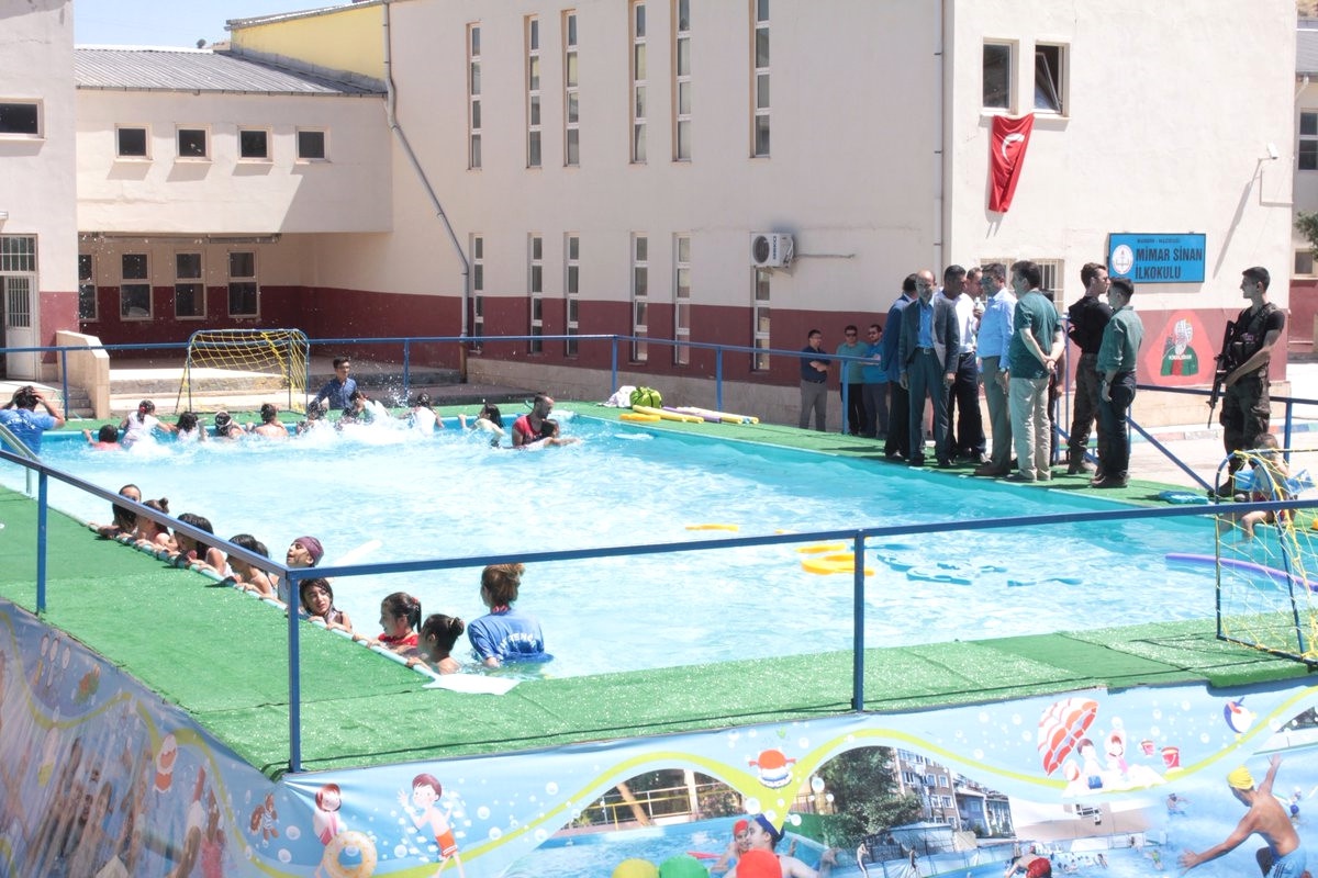 Mazıdağı\'nda Yaz Spor Okulu