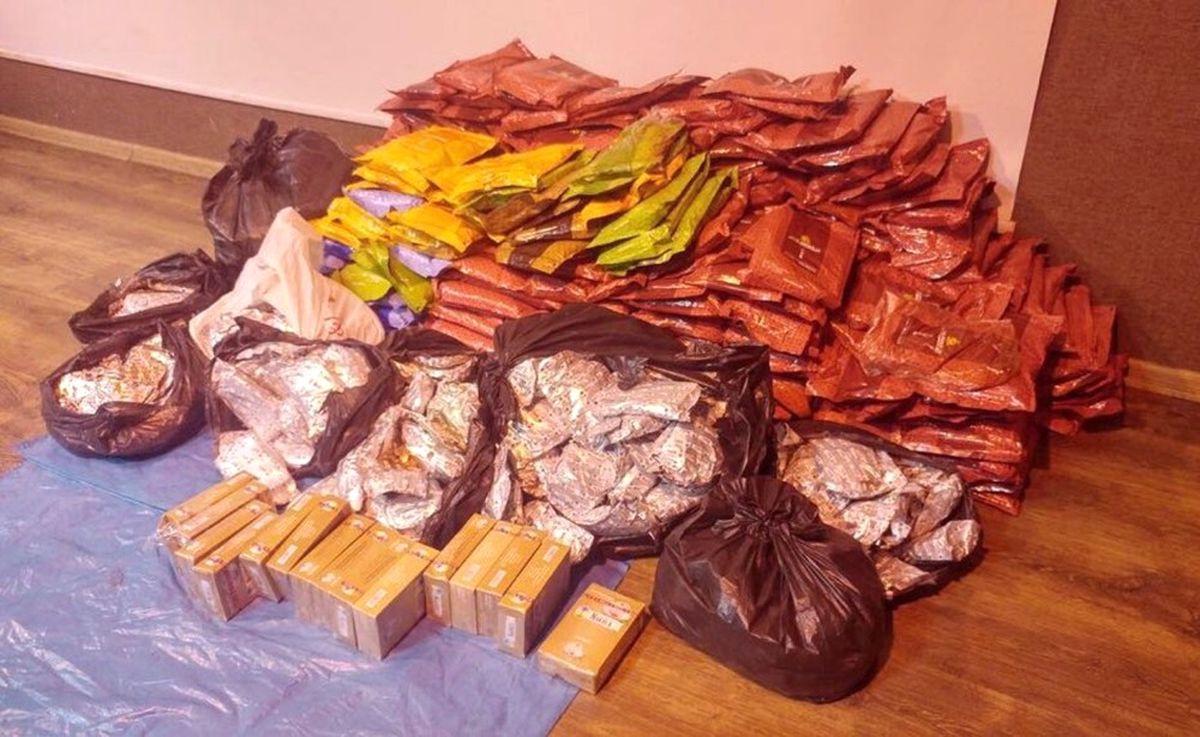 Şanlıurfa\'da 653 Kilo Kaçak Nargile Tütünü Ele Geçirildi