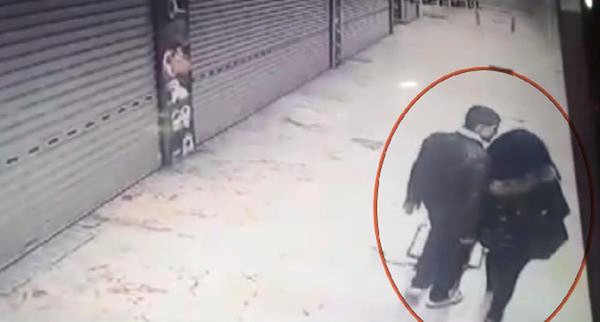 Arşiv Görüntü) Güvenlik Kamerasındaki Cinsel Taciz ve Dayağa 9 Yıl Hapis Cezası