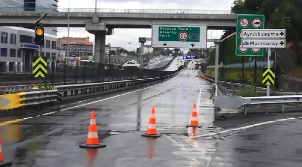 Avrasya Tüneli Trafiğe Kapatıldı (Ek)