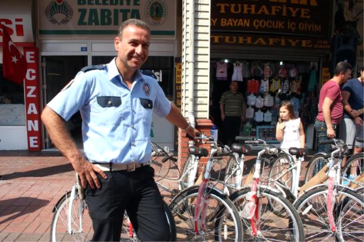 Çaycuma\'da Belediyeden 43 Polise Bisiklet