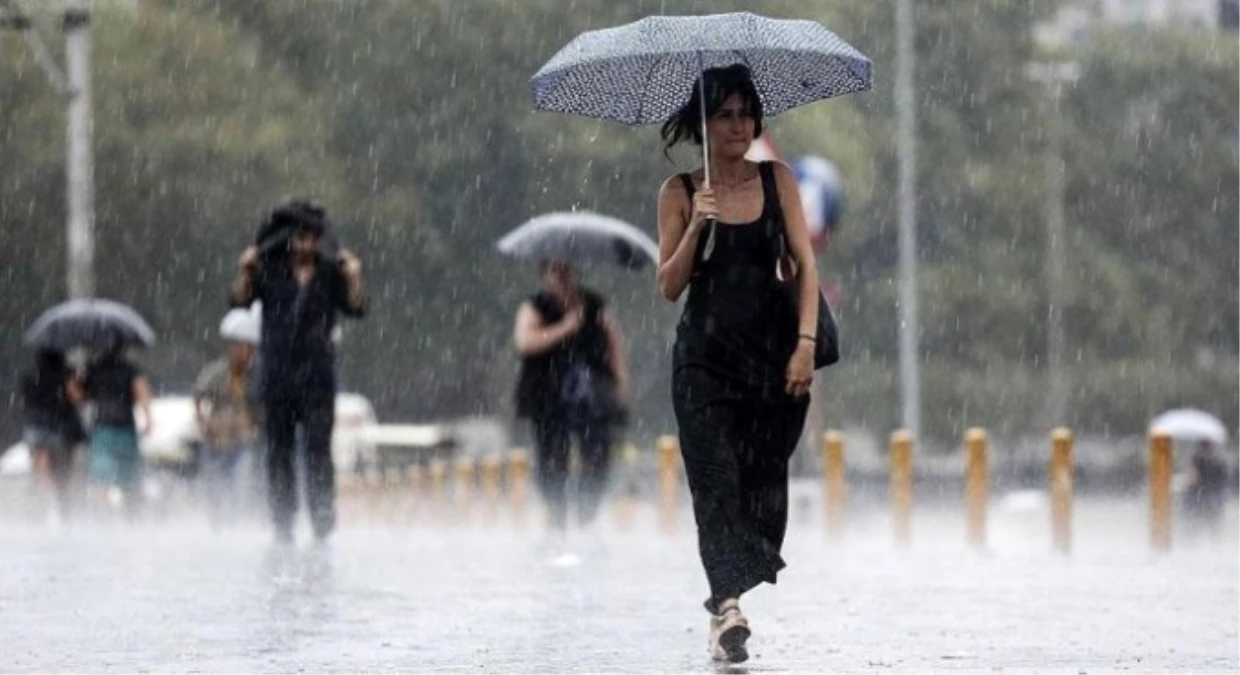 Dha Ankara;meteoroloji\' Den Tekirdağ ve Kırklareli Çevreleri İçin Aşırı Yağış Uyarısı