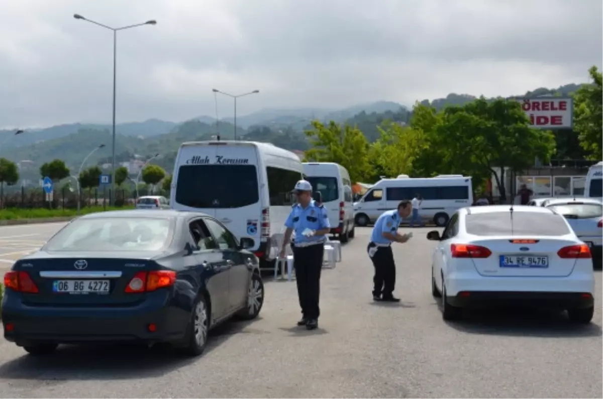 Giresun\'daki Yol Uygulamalarında 69 Kişi Gözaltına Alındı