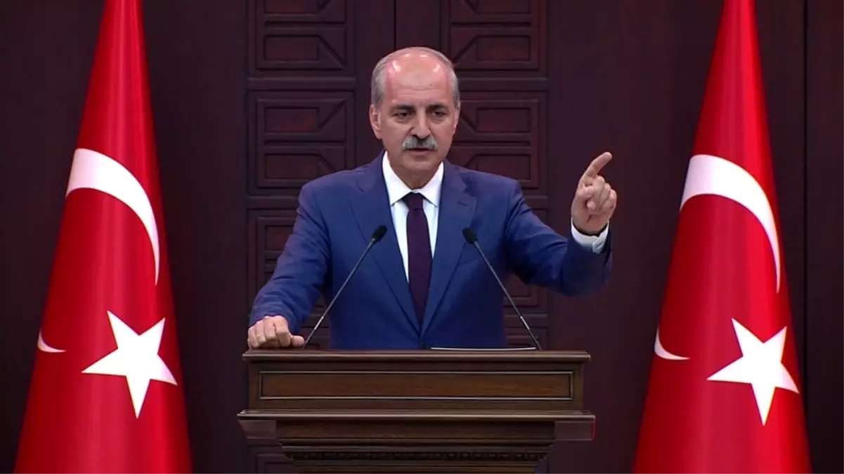 Kurtulmuş\'tan "Fetö Sanıklarına Tek Tip Kıyafet" Açıklaması