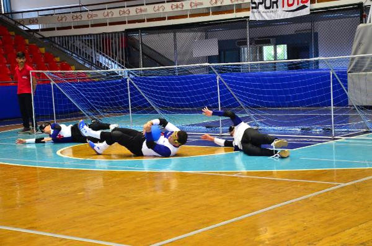 Manisa\'da Görme Engellilerin Goalball Heyecanı