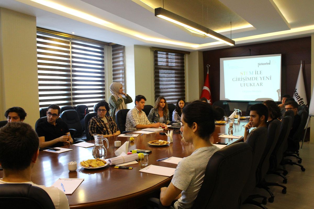 Stem İle Girişimde Yeni Ufuklar Projesi Başladı Türkonfed Geleceğin