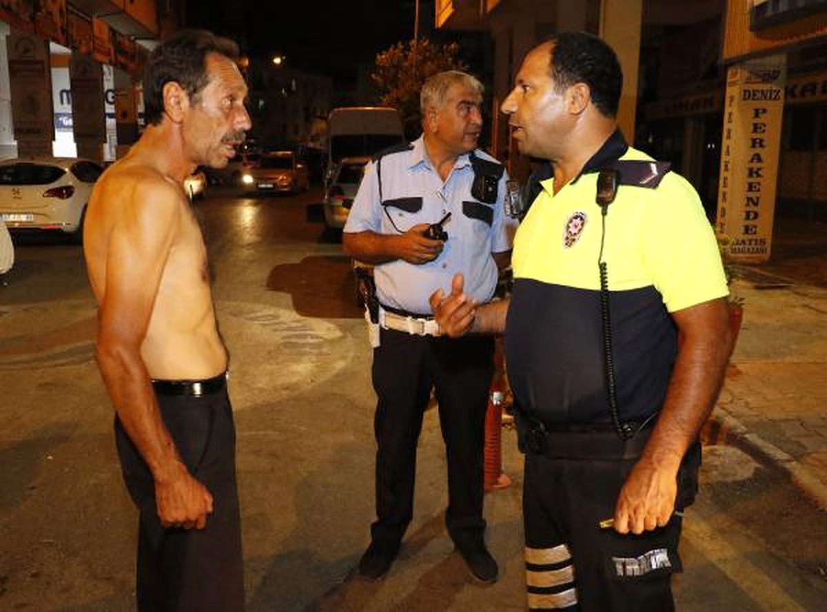 Alkollü Motosiklet Sürücüsünden Polise İlginç Tehdit