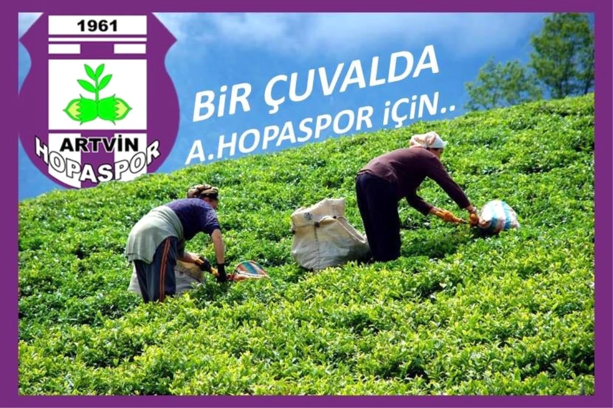 Artvin Hopaspor İçin Bir Çuval Çay Seferberliği