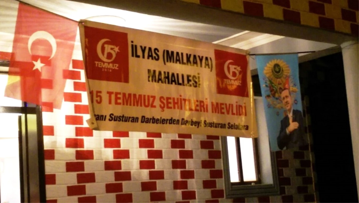 Çüngüş\'te 15 Temmuz Şehitleri İçin Mevlit Okutuldu