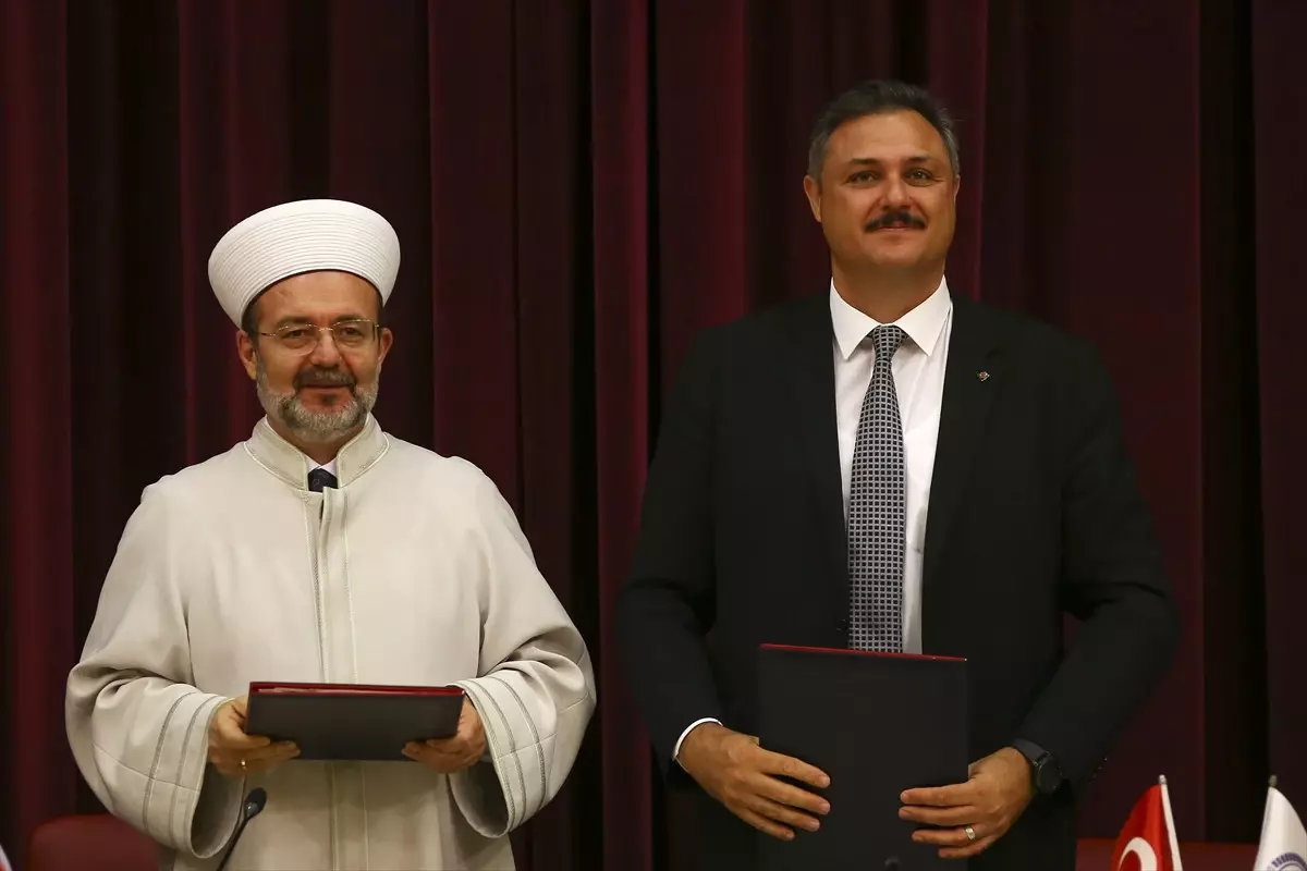 Diyanet ile Tübitak Arasında "Aygöz" Protokolü