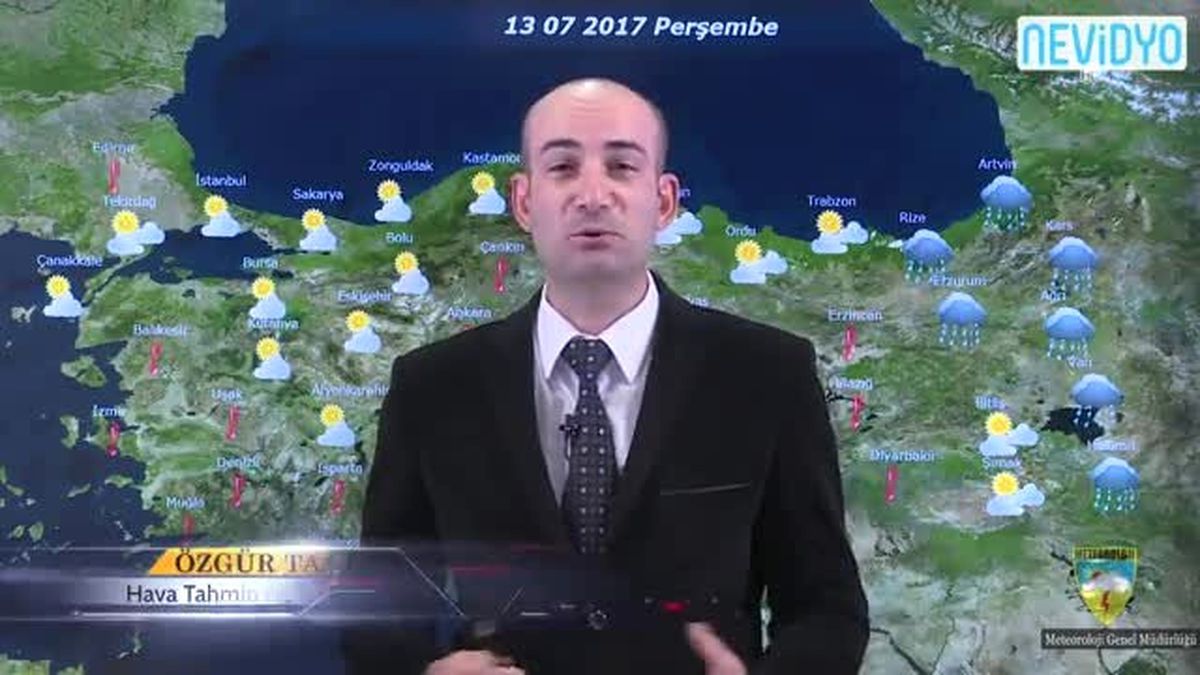 İstanbul\'a Sağanak Geliyor, Sıcaklık Düşüyor