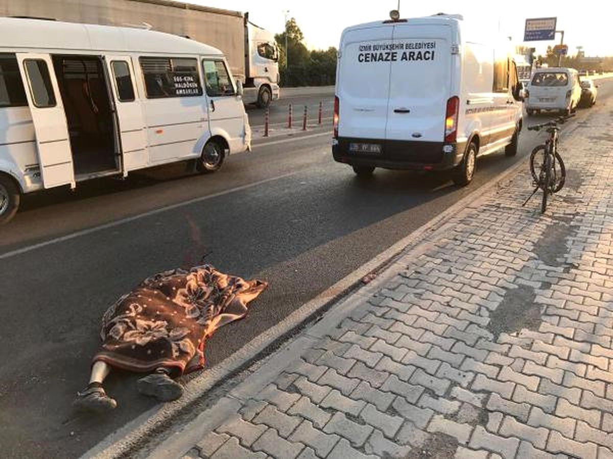 Kamyon Bisikletliye Çarptı: 1 Ölü