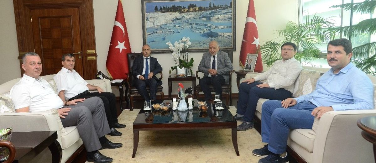 Libya Büyükelçisi Abdulkadir\'den Denizli\'ye Ziyaret