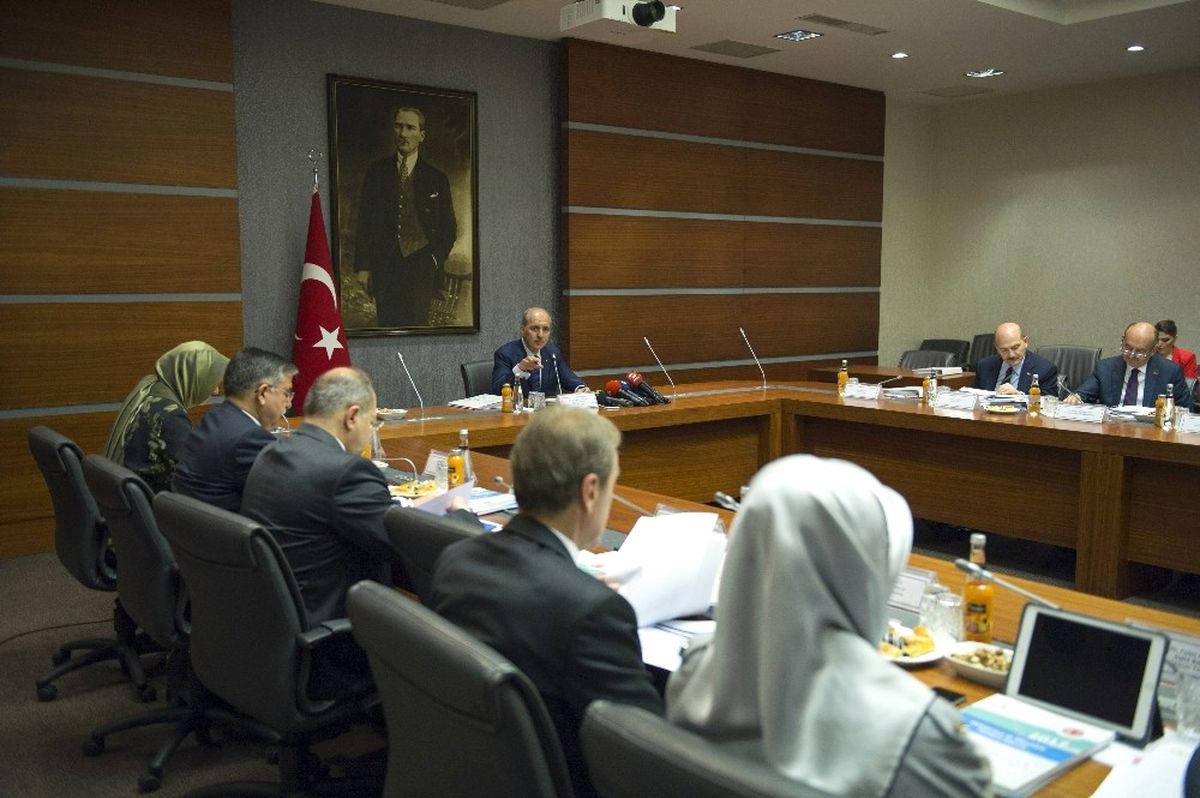 Numan Kurtulmuş, Uyuşturucu ile Mücadele Yüksek Kurulu\'nda Konuştu