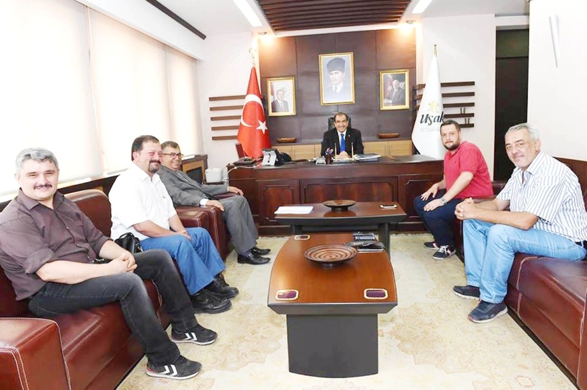 Uşak Valisi Salim Demir Gazetecileri Ağırladı