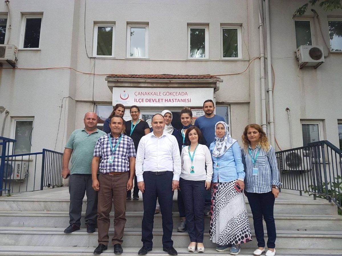 Yeşildağ\'dan Gökçeada Devlet Hastanesi\'ne Ziyaret