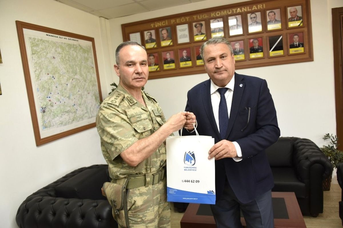 Albay Dere Başkan Çerçi\'yi Ağırladı