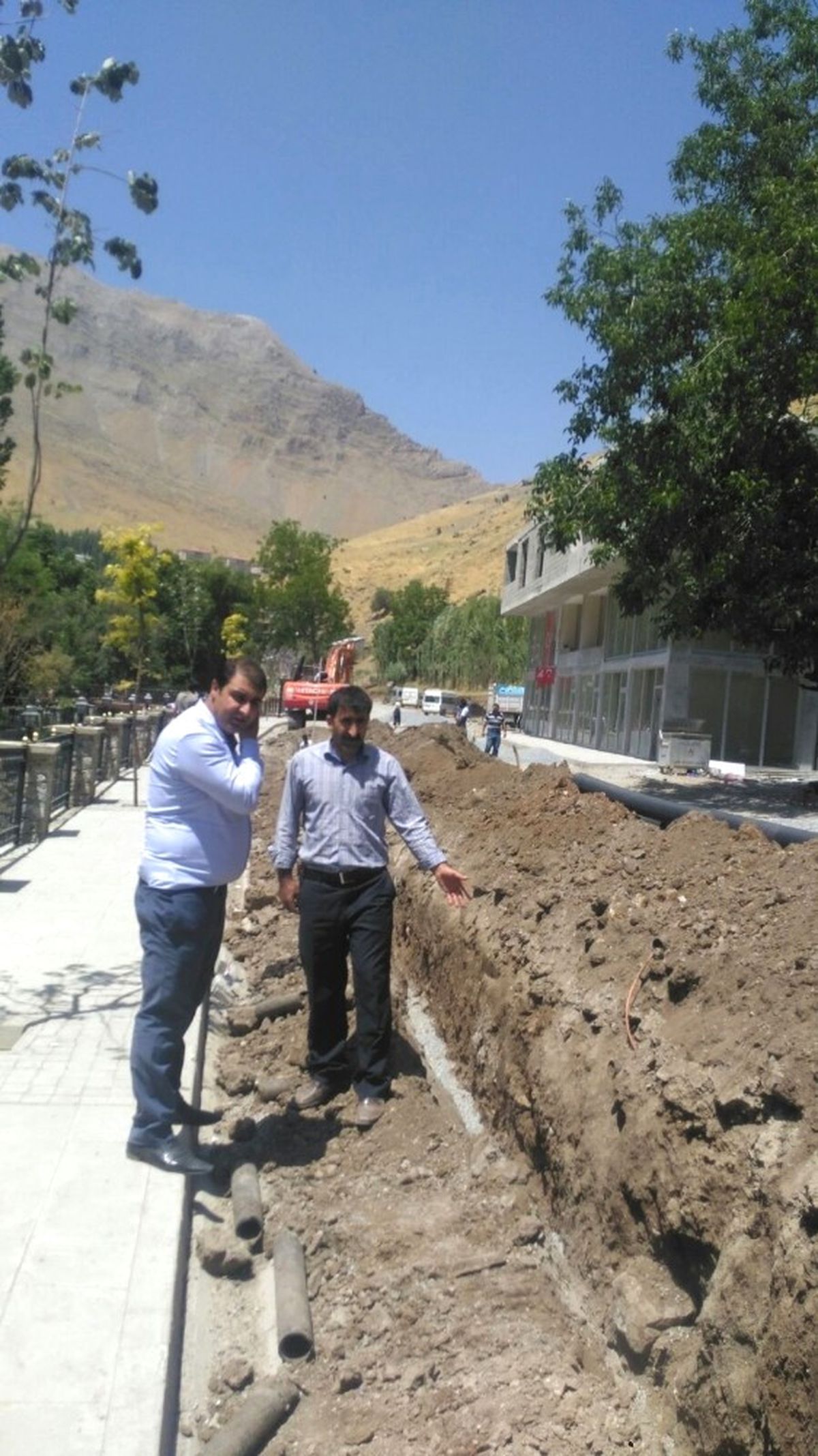 Bahçesaray\'ın Alt Yapısı Yenileniyor